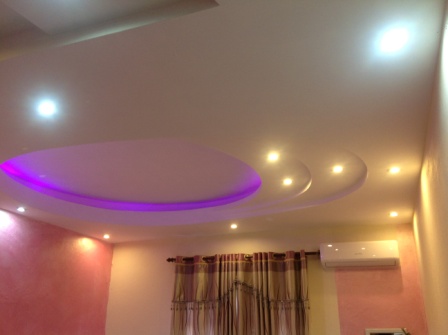 Circular Gypsum False Ceiling 