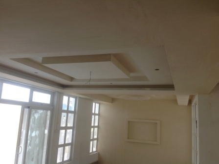 Gypsum False Ceiling Square Lightcove