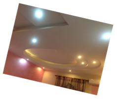 Circular LightCove Gypsum Ceiling 